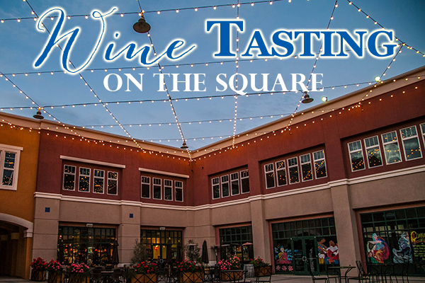 Wine tasting square