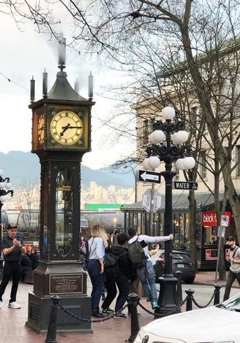 vancouver gastown steam clock