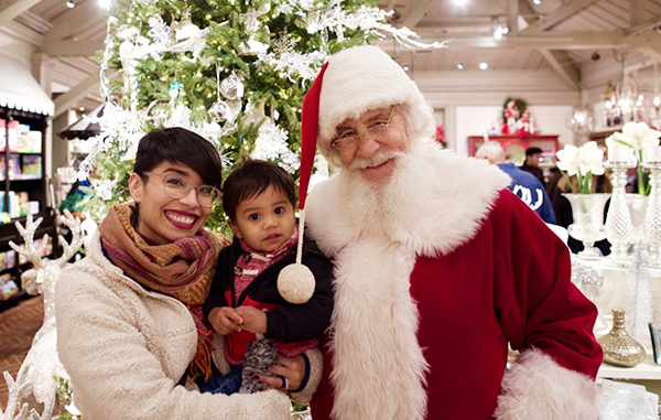 santa at filoli 