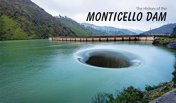 history monticello dam
