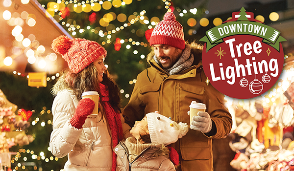downtown fairfield tree lighting
